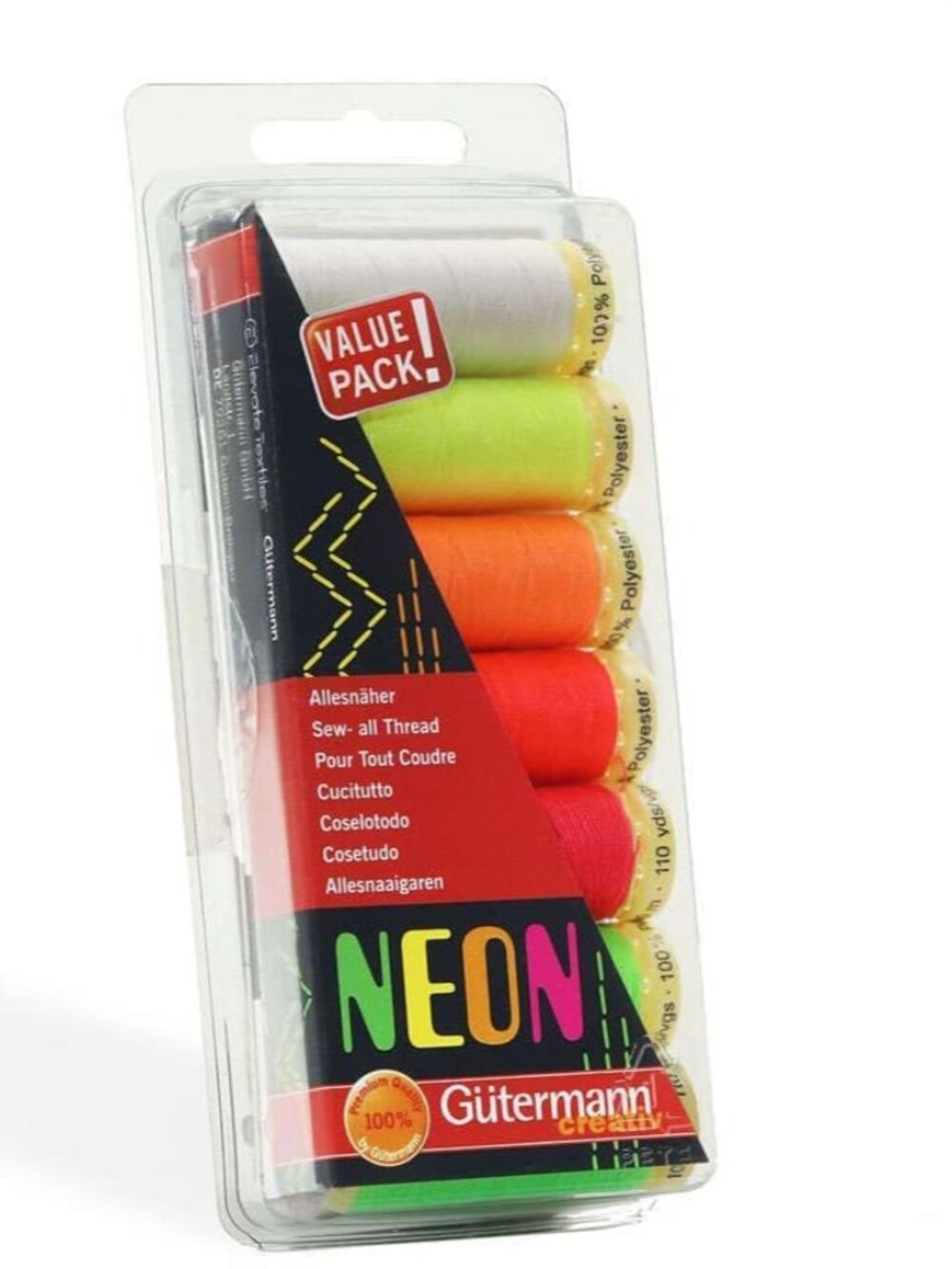 Thread Set, Neon, 100m - Picture 3 of 4